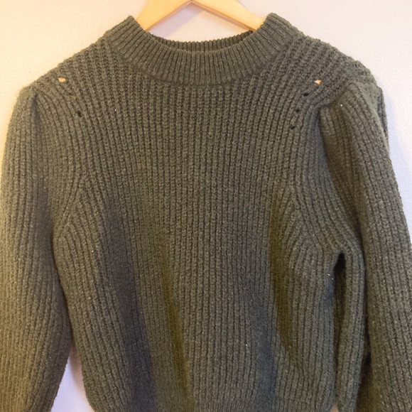 a new day Dark Green Crew Neck Sweater - Picture 4 of 7